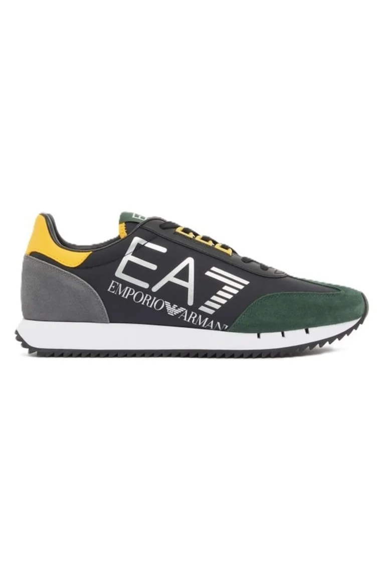 Pantofi sport barbati BLACK&WHITE VINTAGE,  Sintetic, Negru