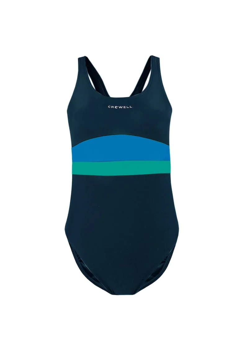 Costum de baie K15027,  Textil, Bleumarin