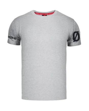 Tricou  gri/argintiu, bumbac, stil de viata