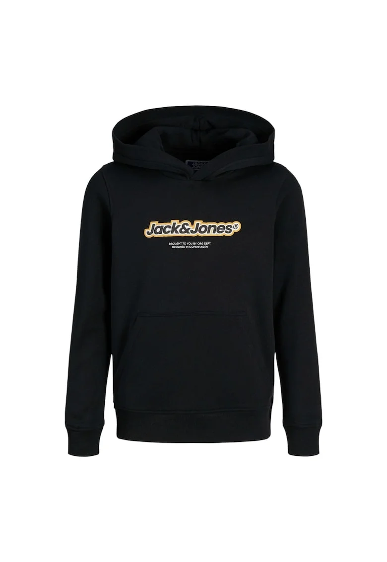 Hanorac JACK &JONES Vesterbro Newton JNR 37183, Negru