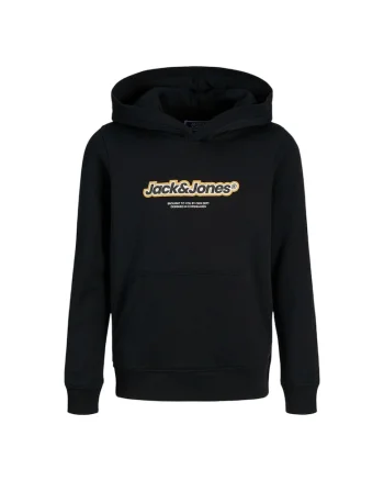 Hanorac JACK &JONES Vesterbro Newton JNR 37183, Negru
