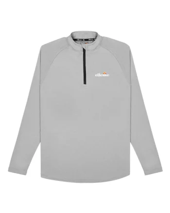 Bluza cu maneci raglan, pentru fitness Bovaro 12545, Gri