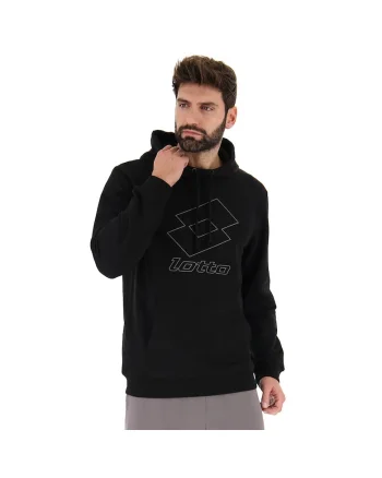 Hanorac  Smart IV, barbati, cu gluga, negru, bumbac