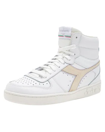 Pantofi sport din piele ecologica si piele intoarsa, pentru baschet