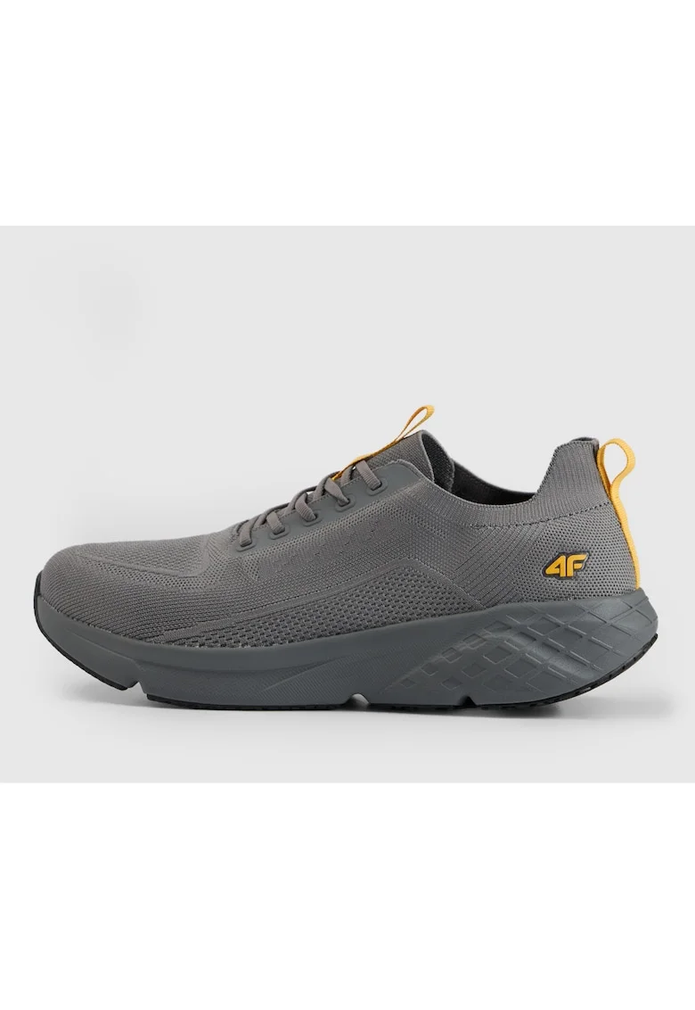 Pantofi sport barbati,  Velocore, gri/galben