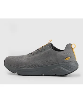 Pantofi sport barbati,  Velocore, gri/galben