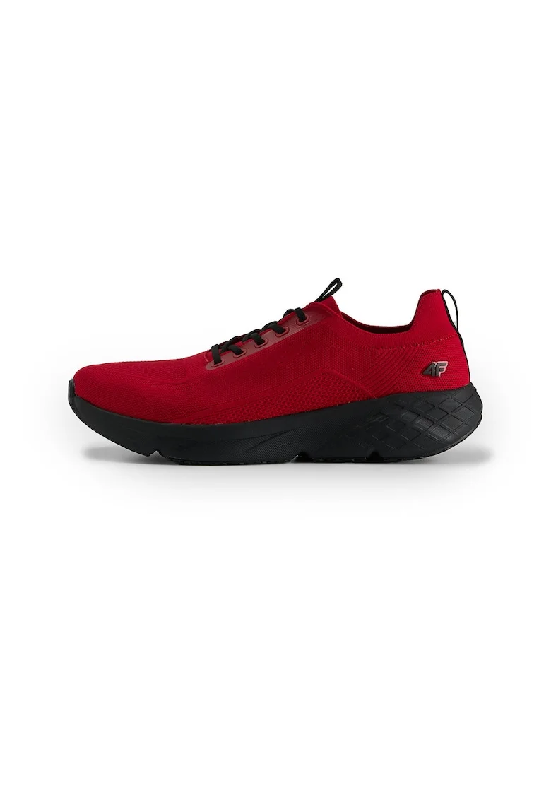 Pantofi sport barbati,  Velocore, rosu, poliester/poliuretan