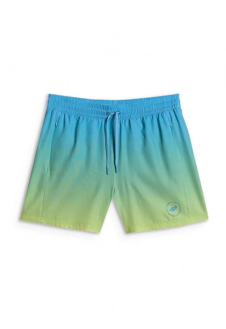 Pantaloni sport barbati,  sorturi de plaja, albastru, fabricatie de calitate