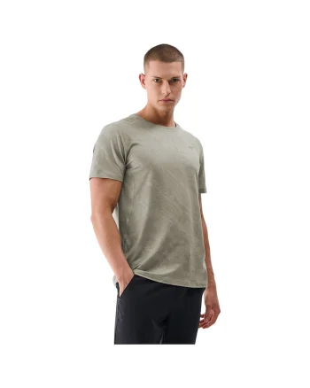 Tricou sportiv barbati  maneca scurta, uscare rapida, Gri