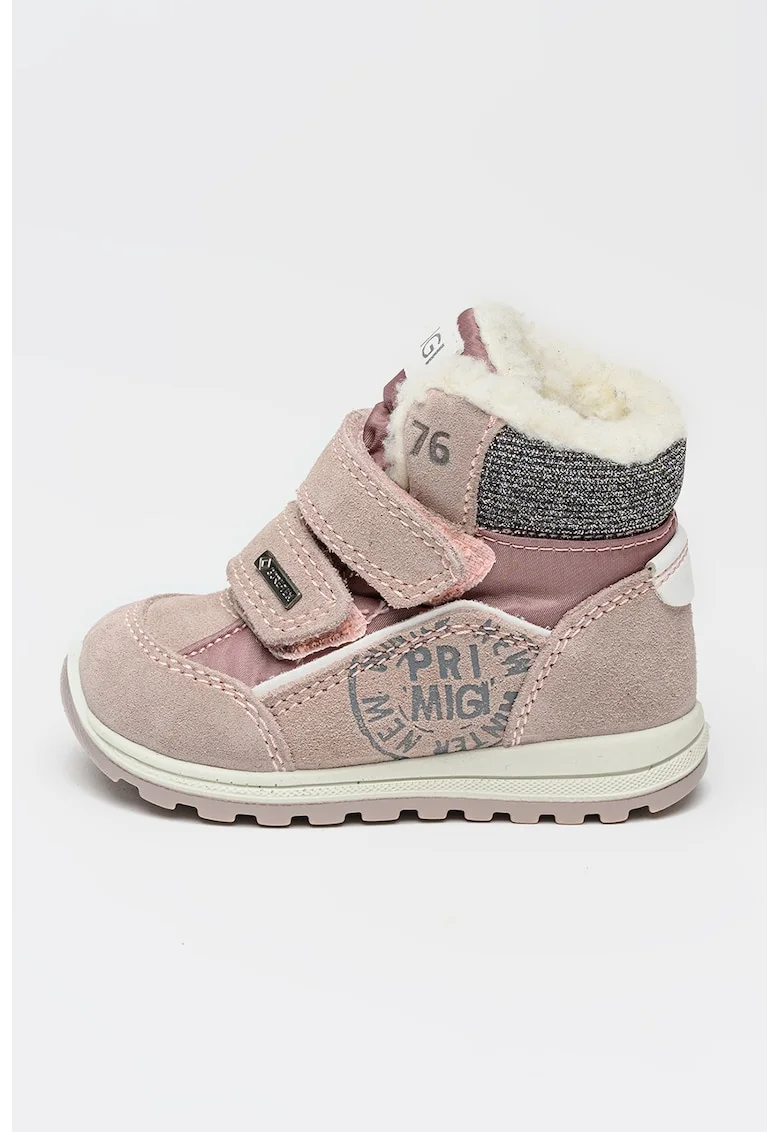 Ghete de iarna cu tehnologie Gore-Tex, Lila pal/Argintiu