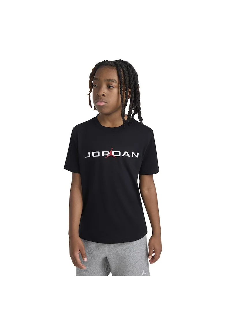 Tricou  Air Jordan Stretch JR 95D628-023, Baieti, Negru