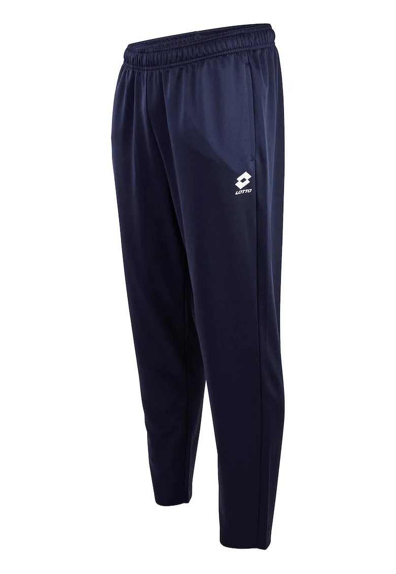 Pantaloni sport barbati  bleumarin, poliester, cu buzunare si talie elastica