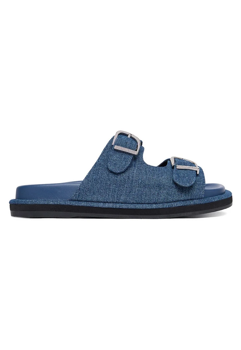 Slapi Dama  bleumarin, material textil,