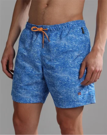 Pantaloni scurti de baie cu snur pentru ajustare in talie Vail
