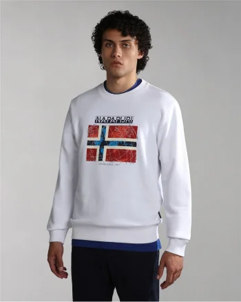 Bluza de trening cu imprimeu logo Guiro,