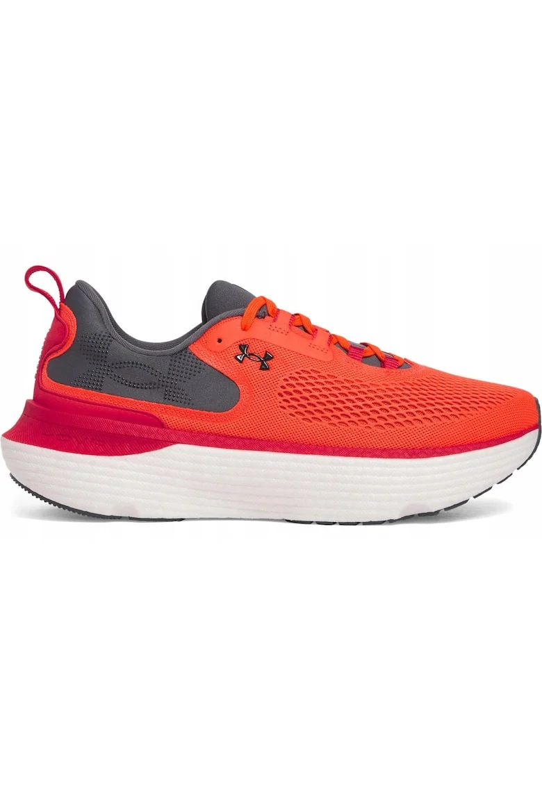 Pantofi sport  UA Infinite Elite 2, alergare, rosii, talpa neutra, tehnologie UA HOVR+