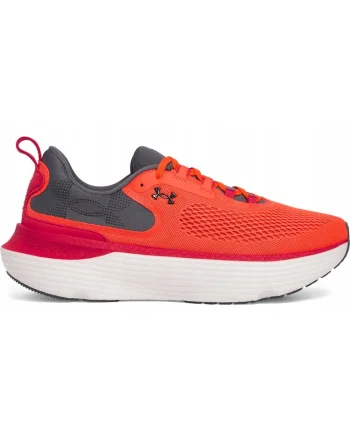 Pantofi sport  UA Infinite Elite 2, alergare, rosii, talpa neutra, tehnologie UA HOVR+