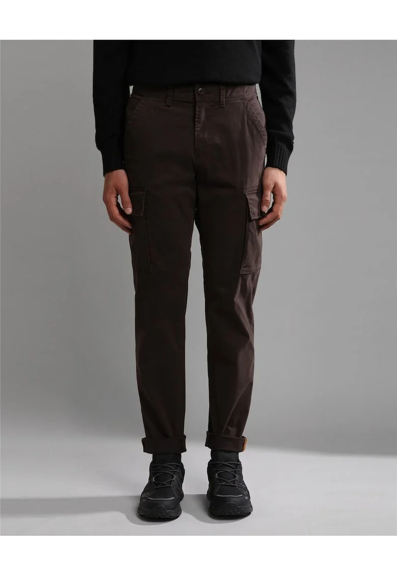 Pantaloni cargo cu talie medie Moto Wint,