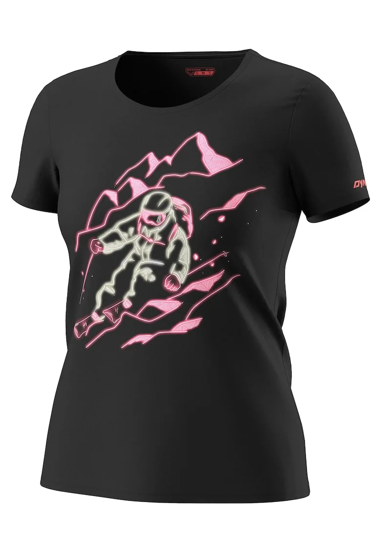 Tricou bumbac dama  Blacklight, Negru