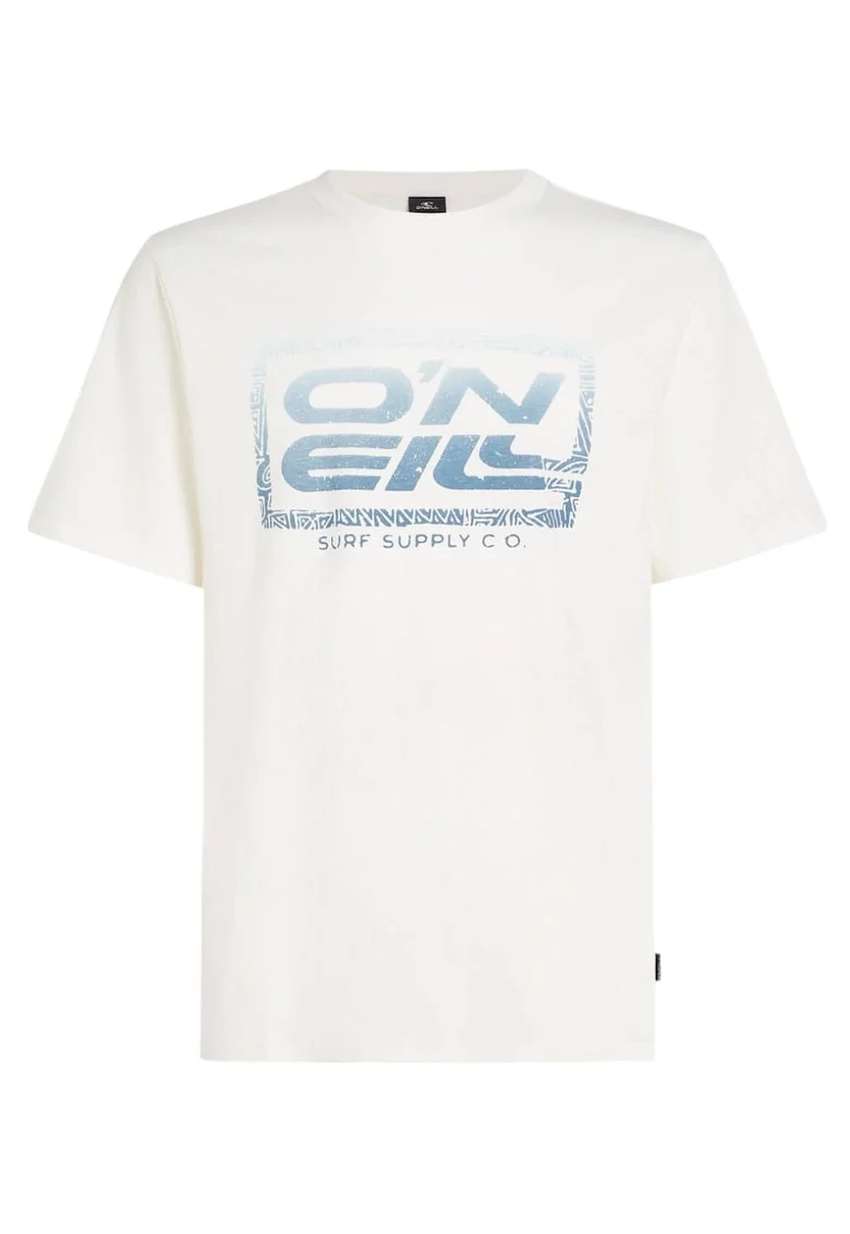 Tricou barbati  Gradient SS 2025, Alb/Albastru