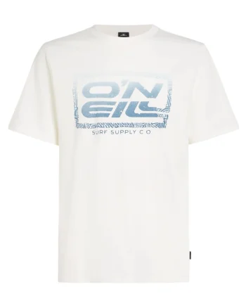 Tricou barbati  Gradient SS 2025, Alb/Albastru