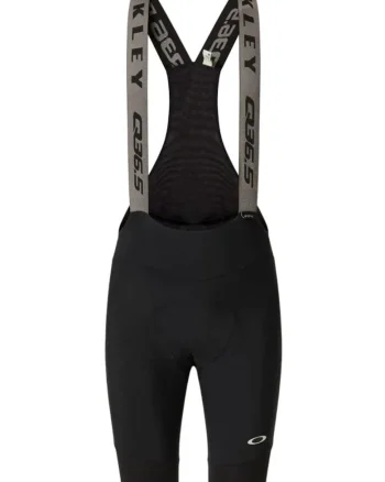 Pantaloni scurti cu bretele ciclism barbati  Q36.5 Grid Skin, Negru