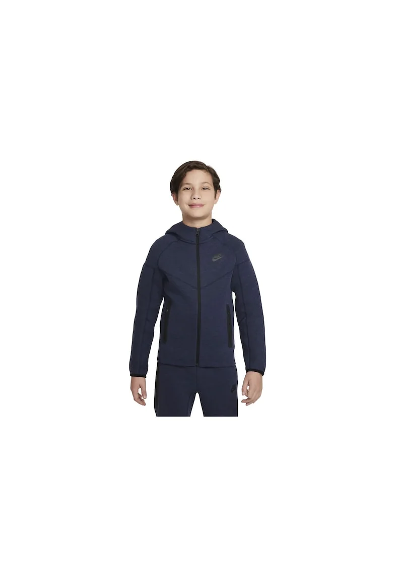 Hanorac cu maneci raglan Tech, Albastru