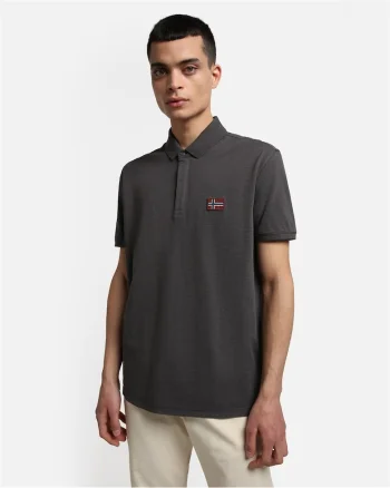 Tricou polo din bumbac piqué Ebea,