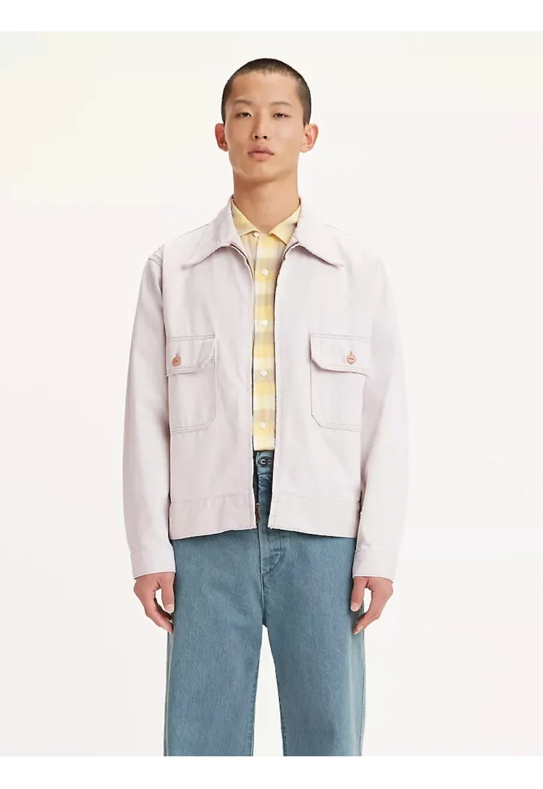 Jacheta regular fit cu nasturi