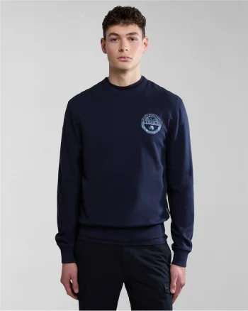 Bluza de trening din bumbac cu detaliu logo Bollo,