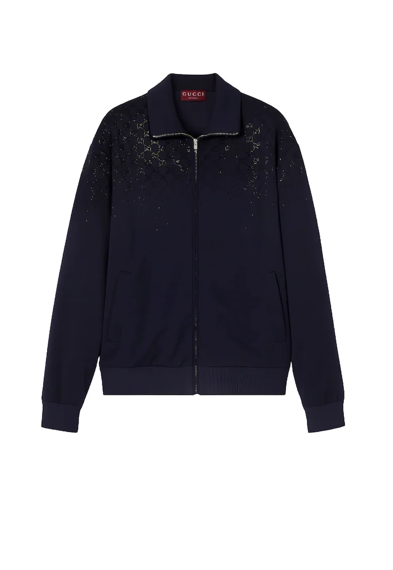Geaca barbati,  Technical crystals, Negru