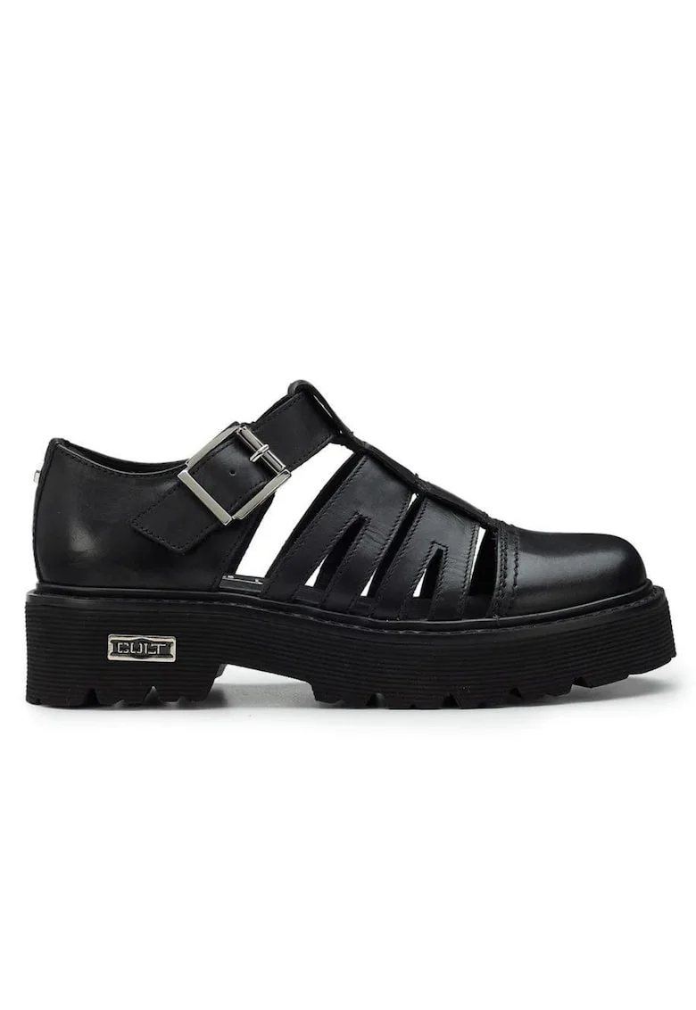 Sandale fisherman din piele Slash,