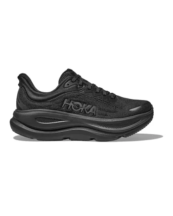Pantofi Bondi 9 cu garnituri din plasa pentru alergare, Negru