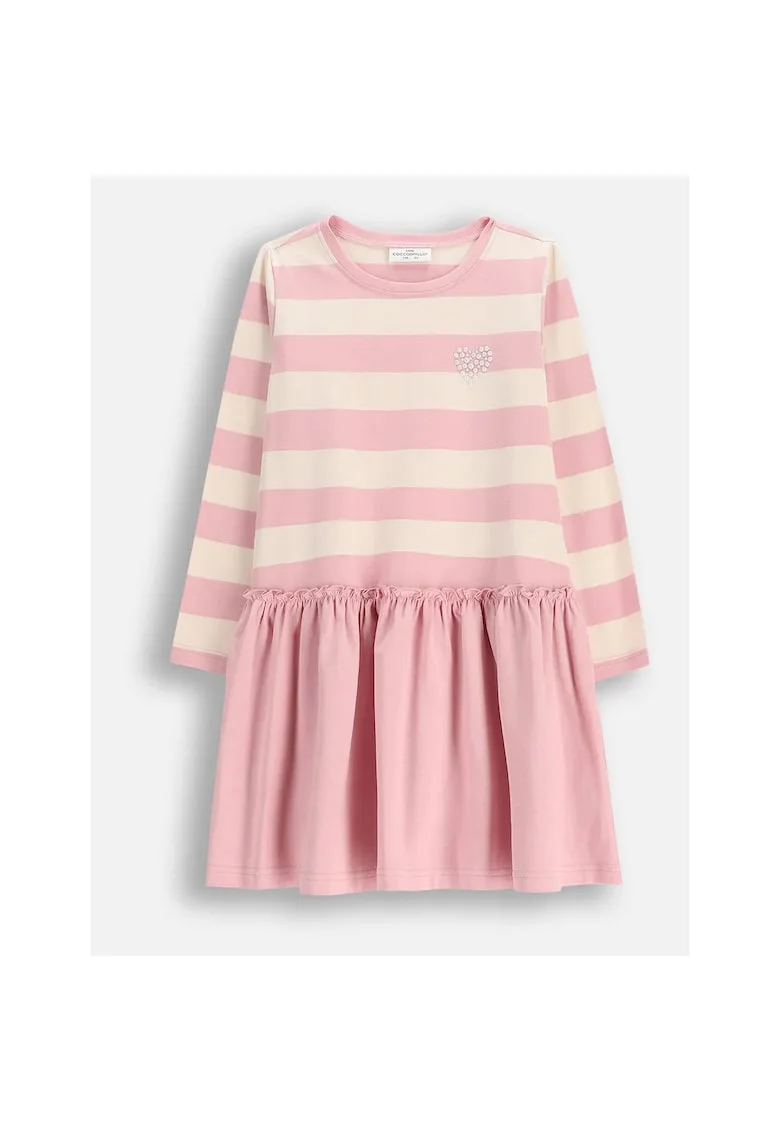 Rochie  roz, bumbac, Roz