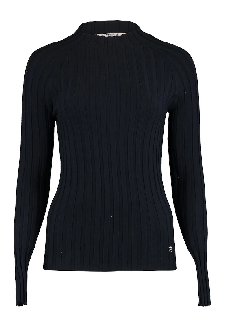 Bluza slim fit striata, Bleumarin