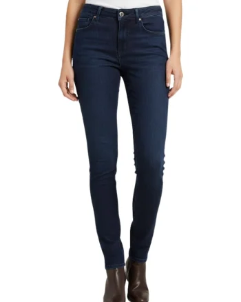 Blugi Skinny cu talie inalta,