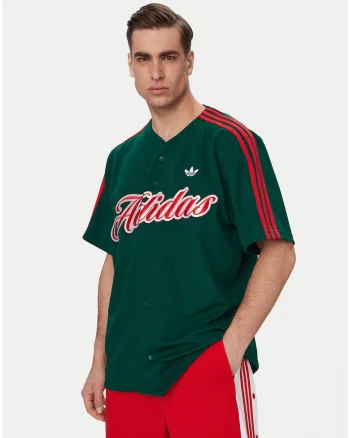 Tricou barbati,  verde reciclat, Rosu/Verde