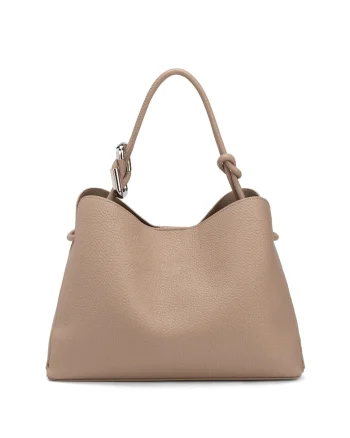 Geanta cu etui detasabil Oriana Plus, Maro taupe