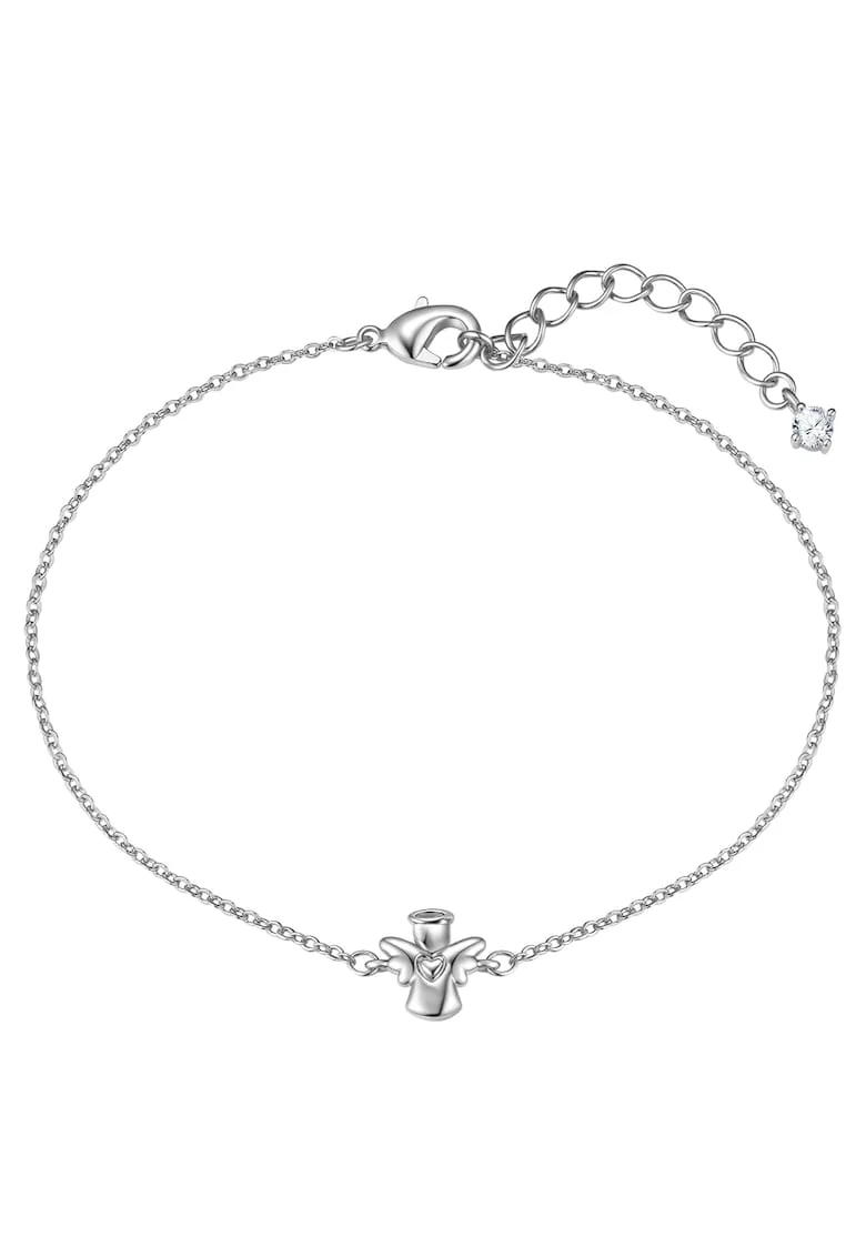 Bratara cu talisman inger, Argintiu