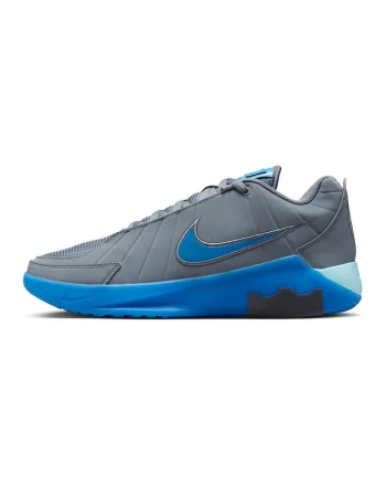 Pantofi LeBron Witness 9 pentru baschet, Gri/Albastru