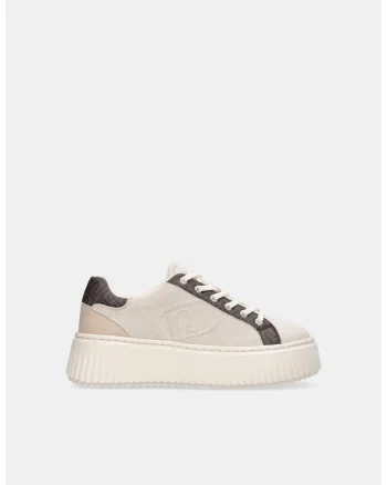 Pantofi sport canvas flatform, Maro