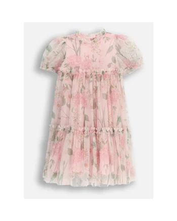 Rochie elegantă din tul, Multicolor