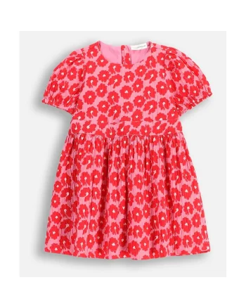 Rochie din tesatura, WC5128201MGK-022, Rosu/Roz