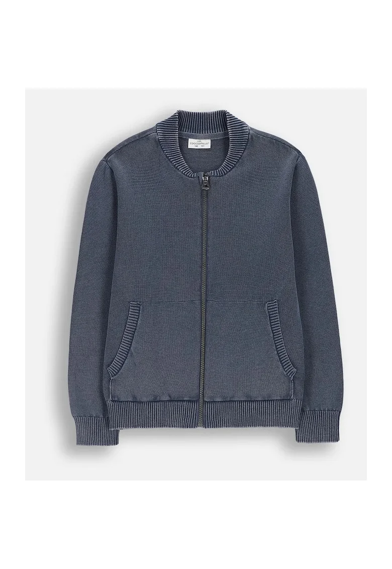 Cardigan  albastru, Albastru
