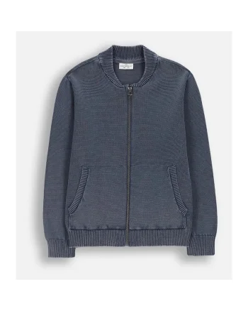 Cardigan  albastru, Albastru