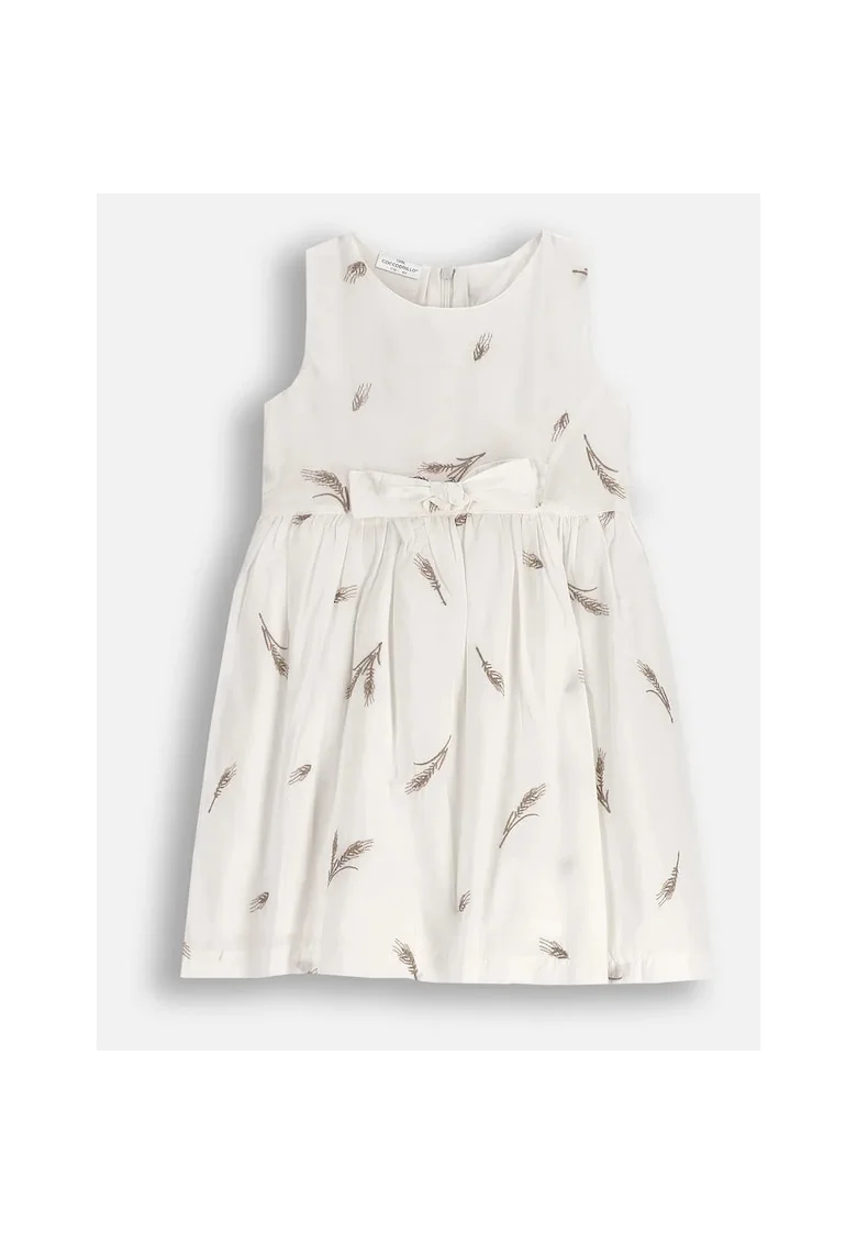 Rochie fete,  cu funda decorativa, alba, WC5128301ESG-001-110,