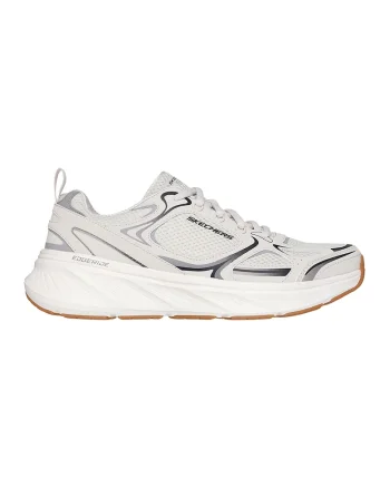 Pantofi sport din plasa cu insertii din material sintetic Edgeride Exodis, Gri deschis/Alb murdar/Gri antracit