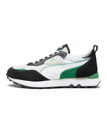 Pantofi sport cu model colorblock Rider Future Vintage, Verde/Negru/Alb optic
