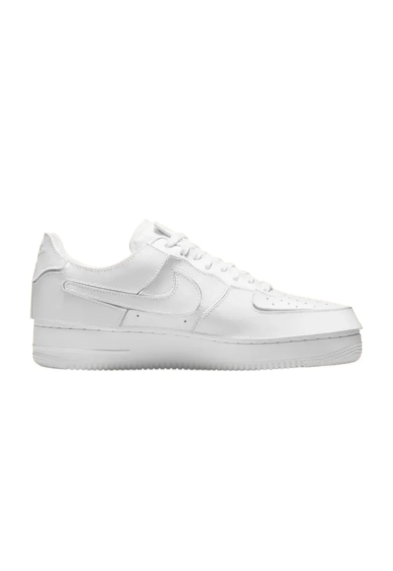 Pantofi sport dama  Af1/1, piele naturala, alb,