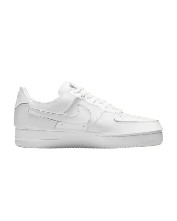 Pantofi sport dama  Af1/1, piele naturala, alb,